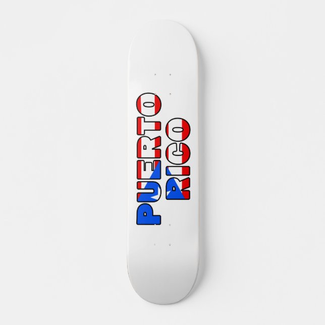 Skateboard Puerto Rico (Anverso )