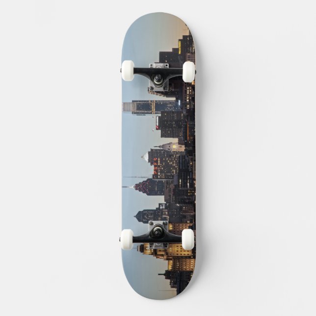 Skateboard Puesta de sol en Philly (Anverso)