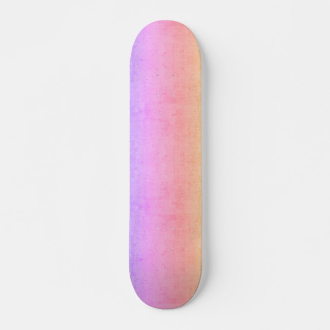 Skateboard puesta de sol suave (Anverso )