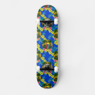 Skateboard Puesta del sol tropical