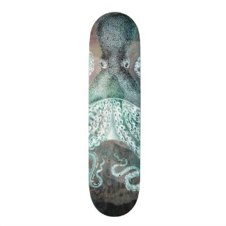 Skateboard Pulpo náutico del vintage