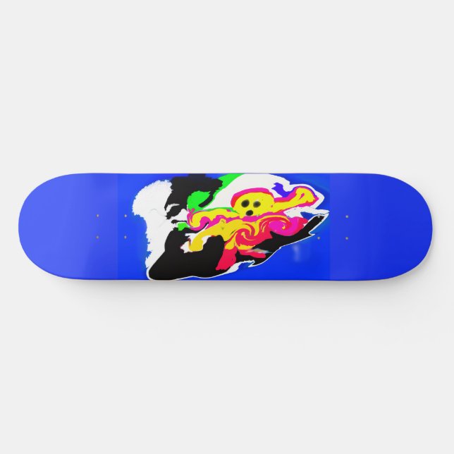 Skateboard Pulpo verano fresco  (Horz)