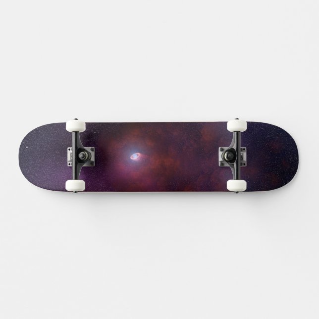 Skateboard Pulsar Viento De Una Estrella De Neutrón. (Horz)
