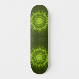 Skateboard Pulso Verde – El Florecer de la Energía