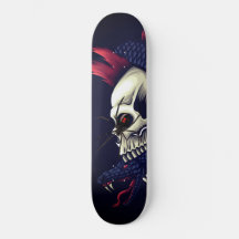 Punk Skull Mamba Black Widder Spider