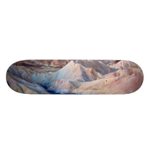Skateboard Punto de Zabriskie antes del amanecer