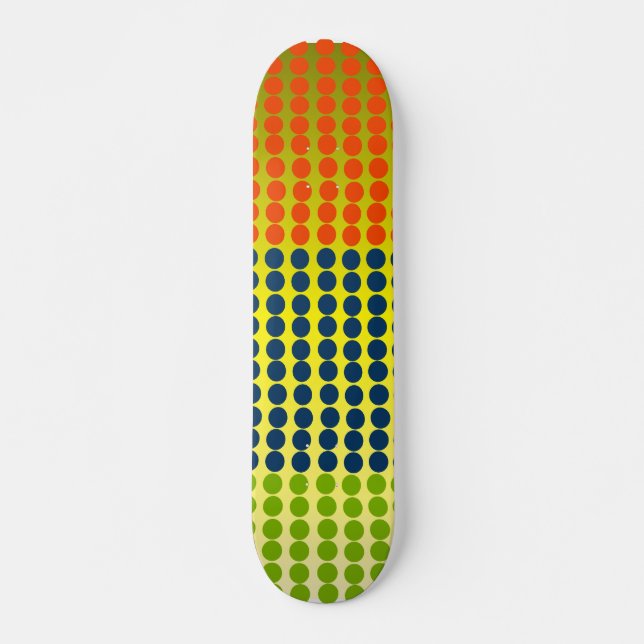 Skateboard Puntos- (Anverso )