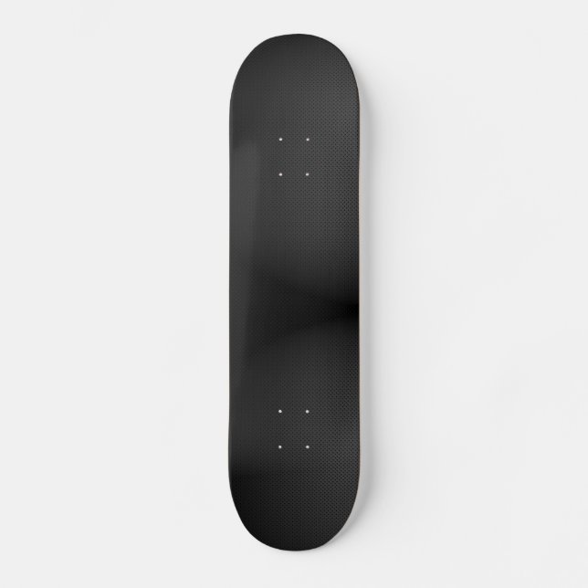 SKATEBOARD PUNTOS GRIS NEGROS DE CARBONO DE INFLUENCIA PATRÓN (Anverso)