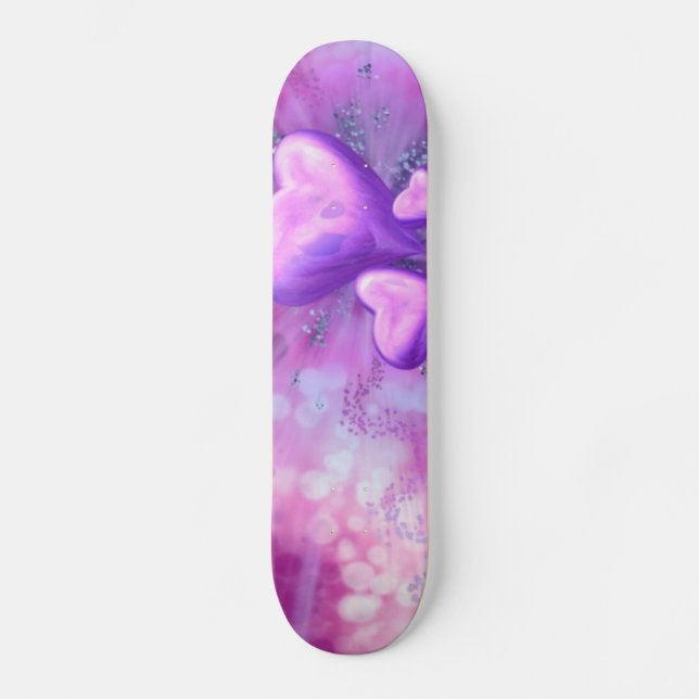 Skateboard Purple Heart (Anverso)