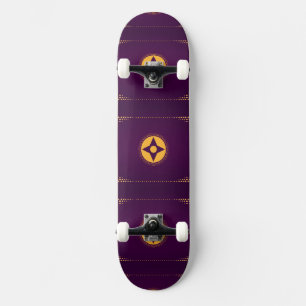 Skateboard Purple Mystic