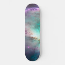 Púrpura galaxia Verde azulada Nebula Dream #1