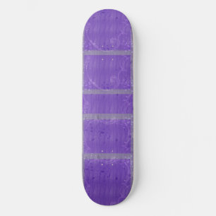 Skateboard púrpura guau