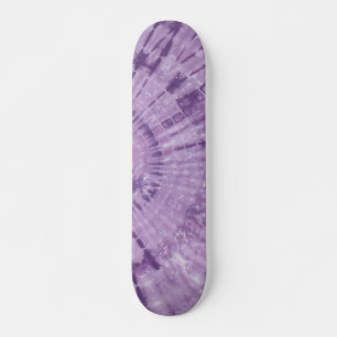 Skateboard Púrpura Peace Tie Dye