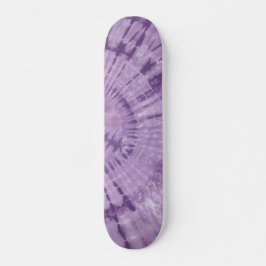 Skateboard Púrpura Peace Tie Dye