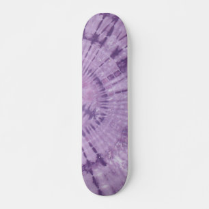 Skateboard Púrpura Peace Tie Dye