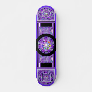 Skateboard Púrpura W2