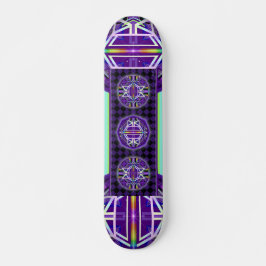 Skateboard púrpura W3