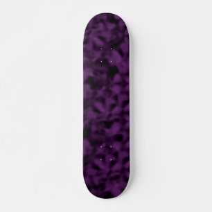 Skateboard Púrpura y negro abigarrados