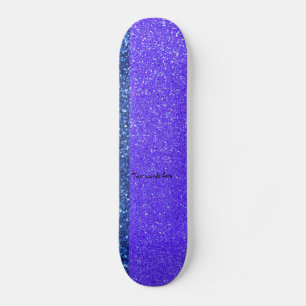 Skateboard Purpurina arcoiris