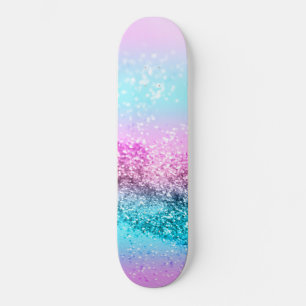 Skateboard Purpurina de Chicas unicornios #16