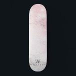 Skateboard Purpurina de mármol personalizado<br><div class="desc">Diseño personalizado de Purpurina de mármol. Puede personalizar de este diseño y personalizar como desee. Puedes visitar mi tienda por productos más hermosos.</div>