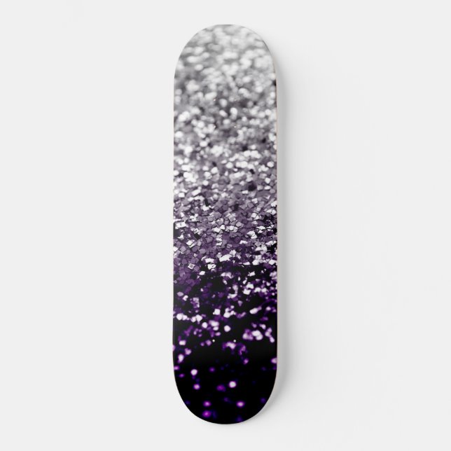 Skateboard Purpurina negro negro negro negro oscuro #1 #brill (Anverso)