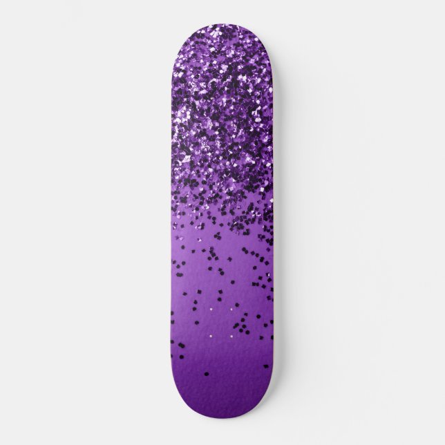 Skateboard Purpurina PURPLE #2 (Purpurina falso) #brillante # (Anverso)