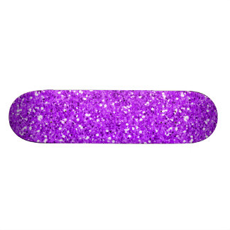 Skateboard Purpurina púrpura brillante del reflejo