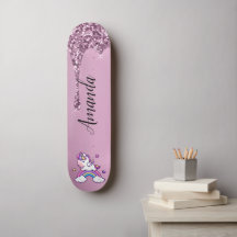 Purpurina rosa unicornio