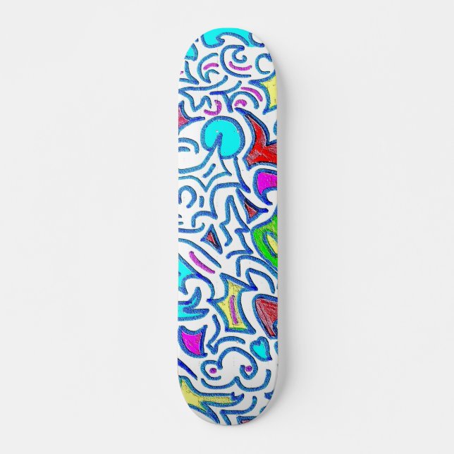 Skateboard Qué 1b (Anverso )