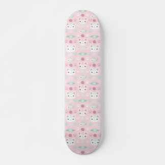 Skateboard ¿Qué es Guay, gato gatito en rosa y menta?