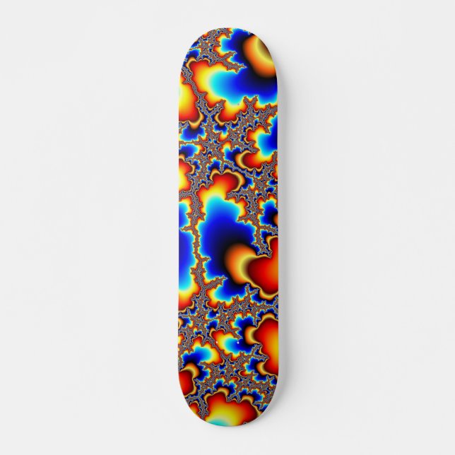 Skateboard Qué sigue - Fractal (Anverso )