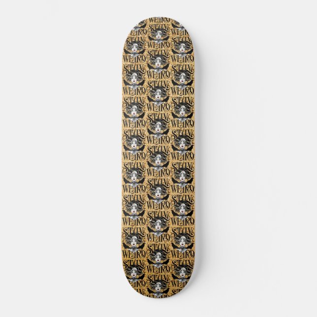 Skateboard Quédate Raro (Anverso)