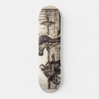 Skateboard Quemando malezas - Gogh