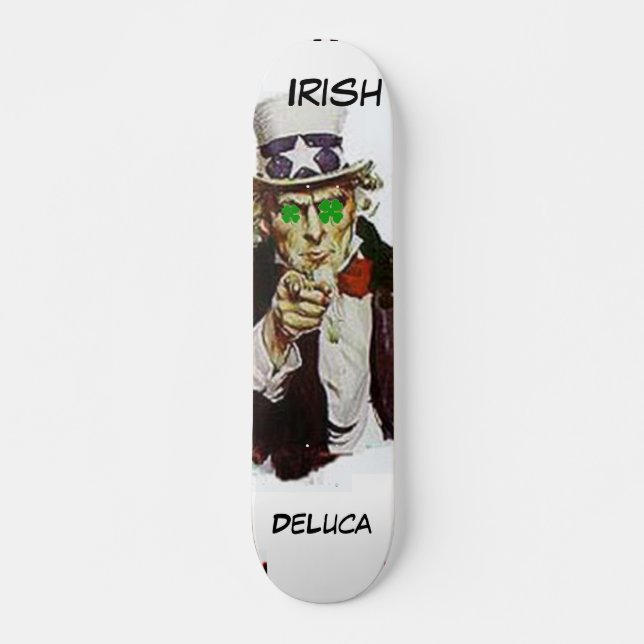 Skateboard Queremos DeLuca (Anverso )