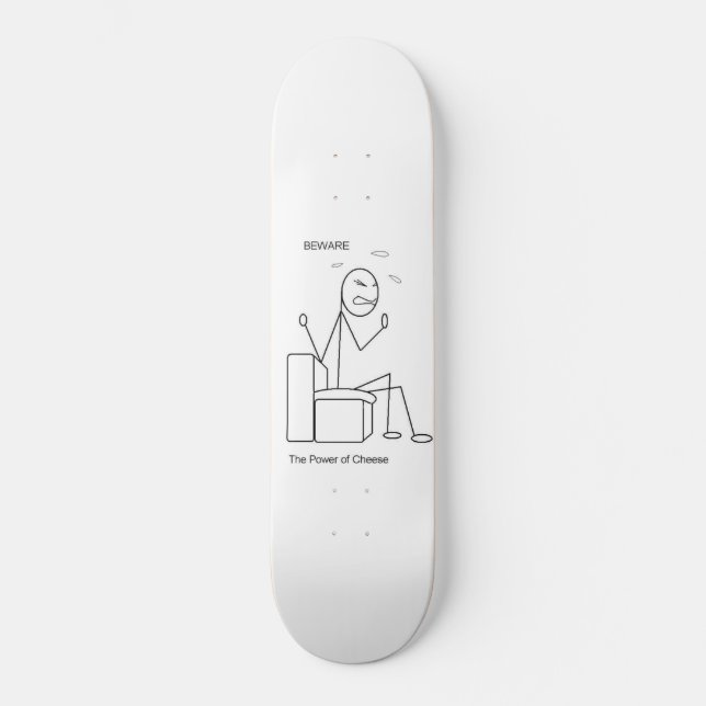 Skateboard queso (Anverso)