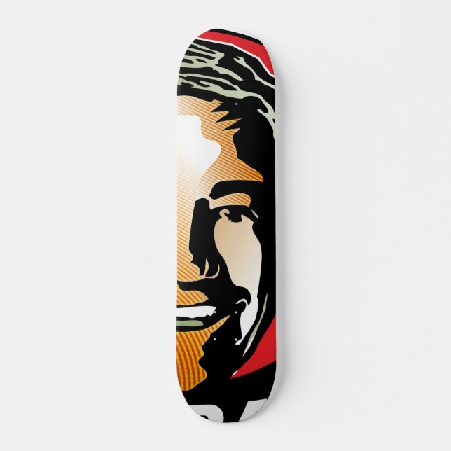 Skateboard ¿Quién es este hombre? Ron Paul (Anverso )