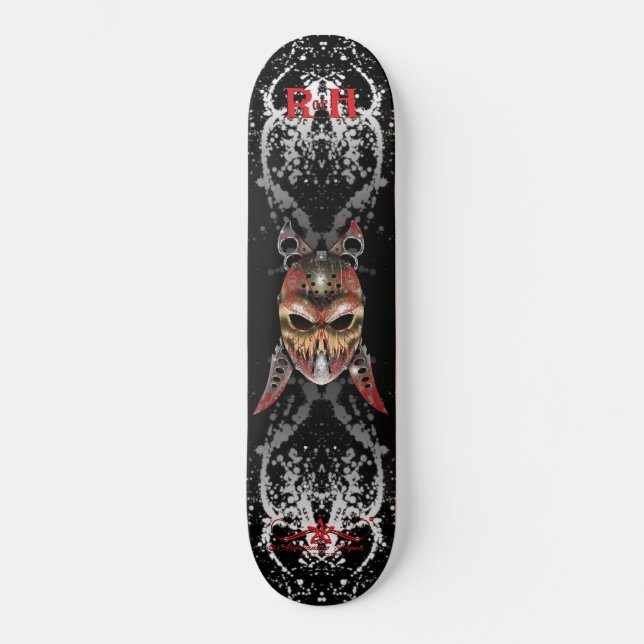 Skateboard R. de H. Ripper de Halloween (Anverso)