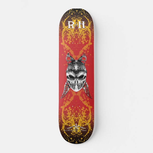 Skateboard R. de H. Ripper de Halloween (Anverso)
