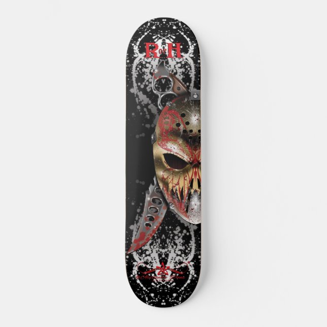 Skateboard R. de H. Ripper de Halloween (Anverso)