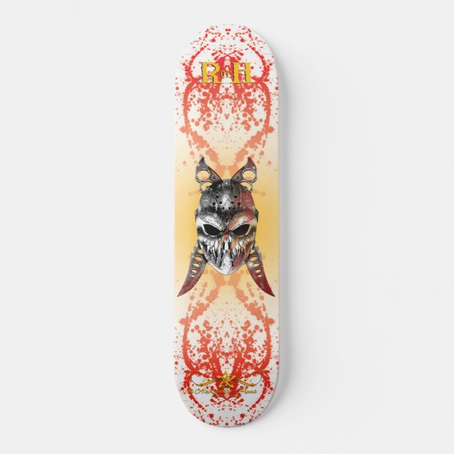 Skateboard R. de H. Ripper de Halloween (Anverso)
