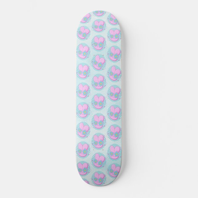 Skateboard Rabbit (Anverso)