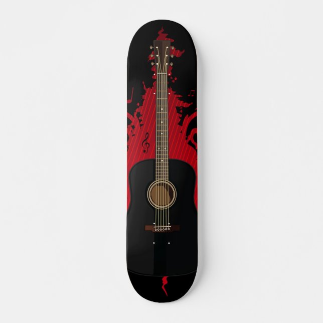 Skateboard Rad Guitar (Anverso )