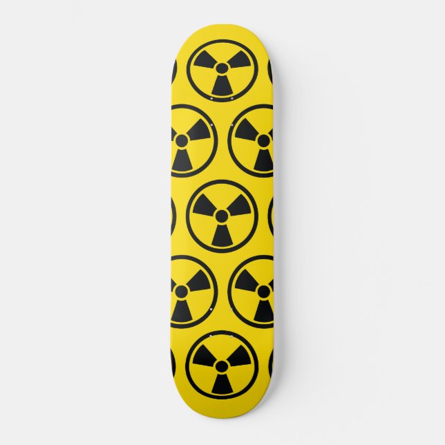 Skateboard Radiactivo (Anverso)