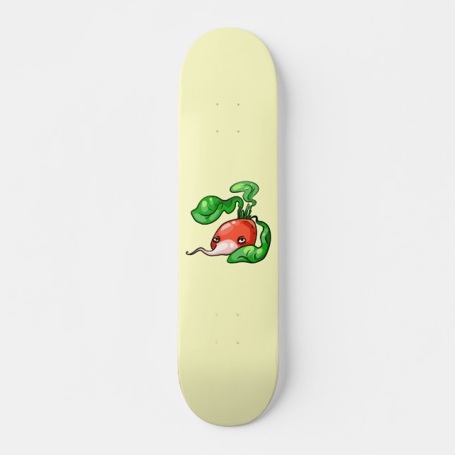Skateboard Radieschen radish (Anverso )