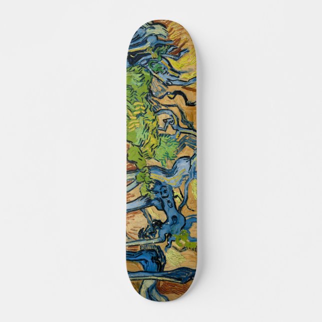 Skateboard Raíces del árbol de Vincent van Gogh (julio de (Anverso )
