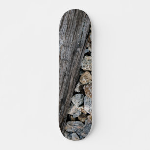 Skateboard Rail Ties and Gravel