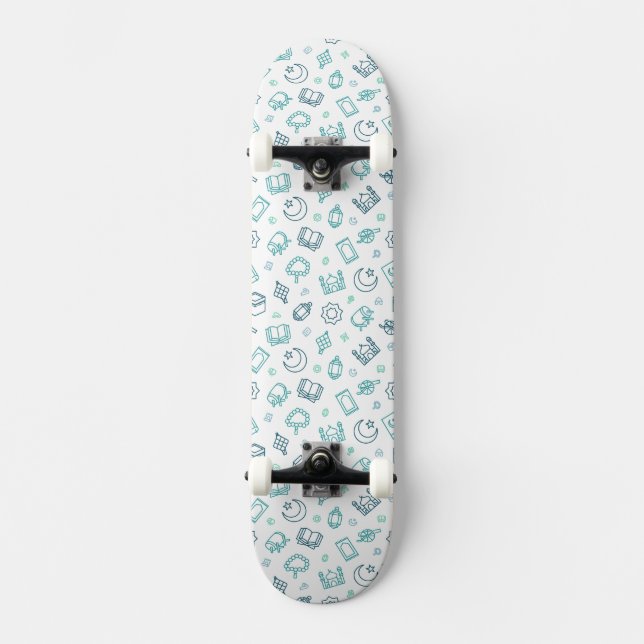 Skateboard Ramadan Doodles (Anverso)