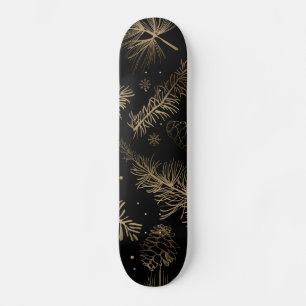 Skateboard Ramas y pino 2