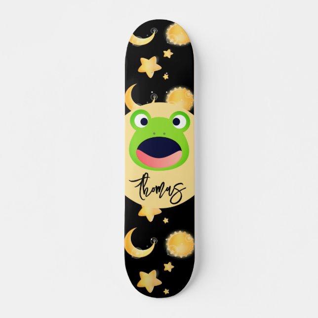 Skateboard Rana espacial (Anverso )
